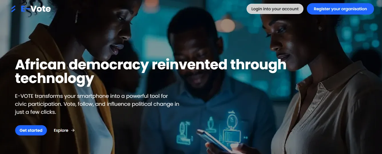 E-Vote - Blockchain Voting Platform